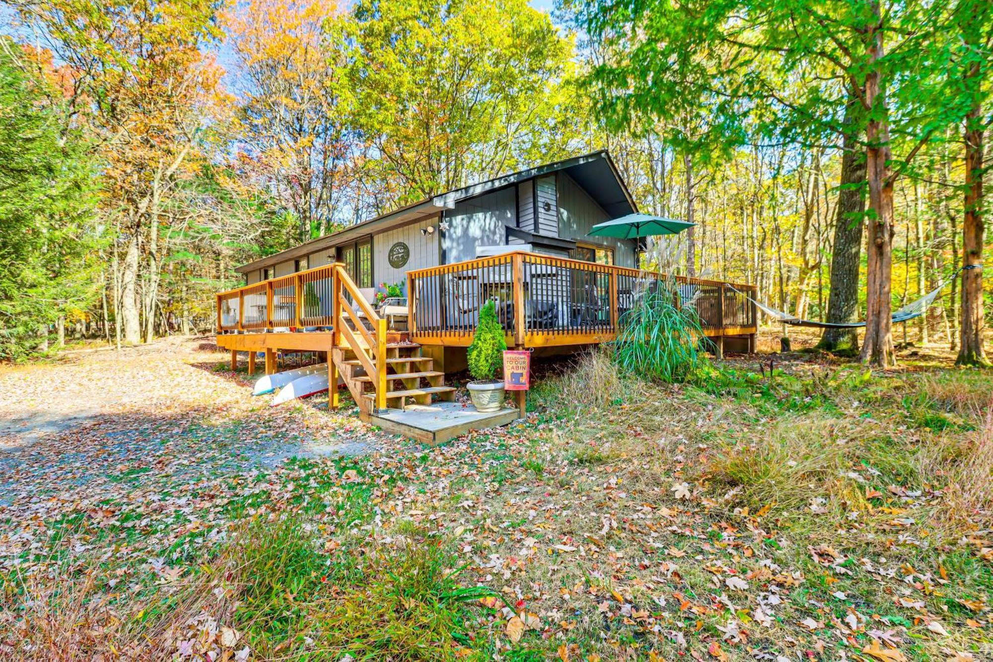 Quaint Jim Thorpe Cabin Retreat, Walk To Beach! מראה חיצוני תמונה