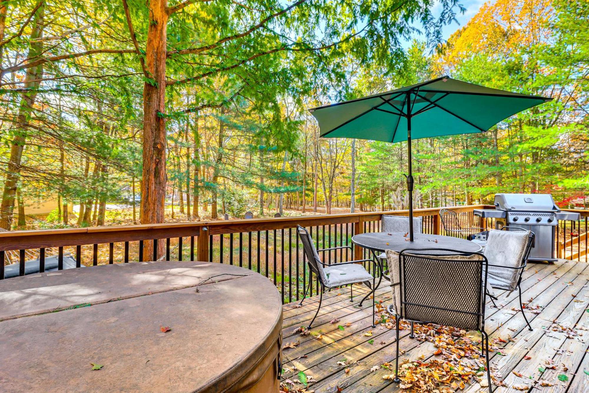 Quaint Jim Thorpe Cabin Retreat, Walk To Beach! מראה חיצוני תמונה