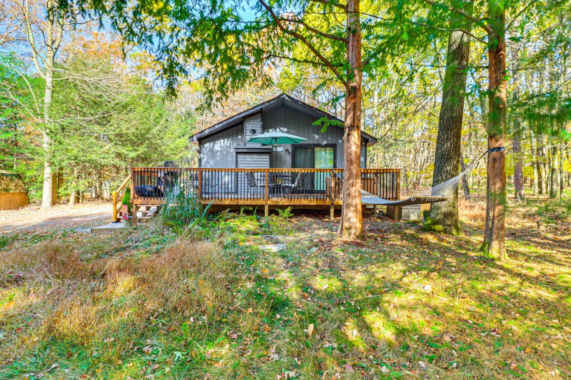 Quaint Jim Thorpe Cabin Retreat, Walk To Beach! מראה חיצוני תמונה