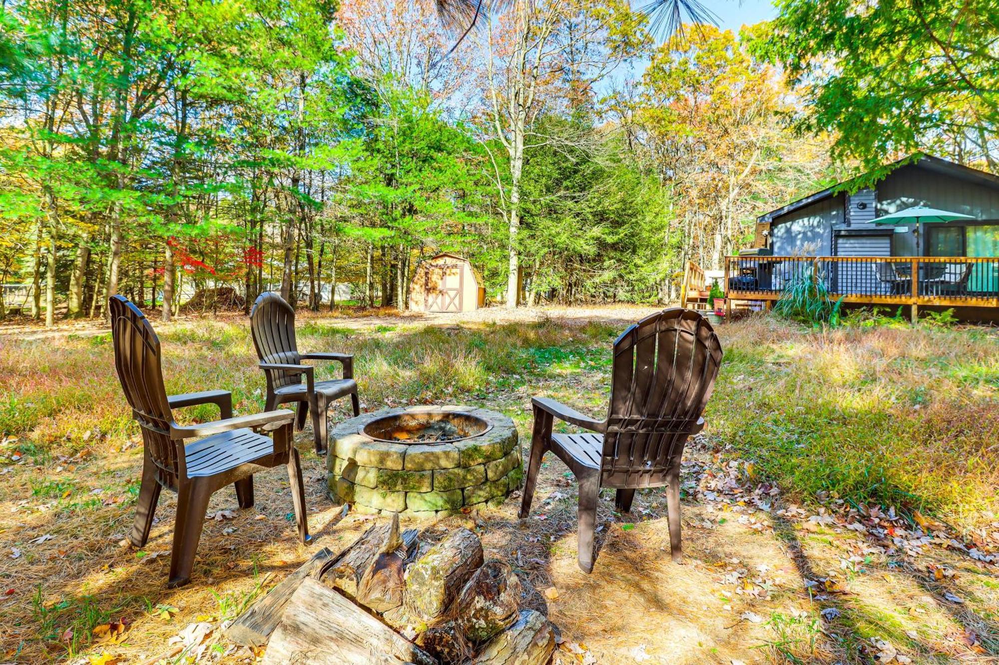 Quaint Jim Thorpe Cabin Retreat, Walk To Beach! מראה חיצוני תמונה