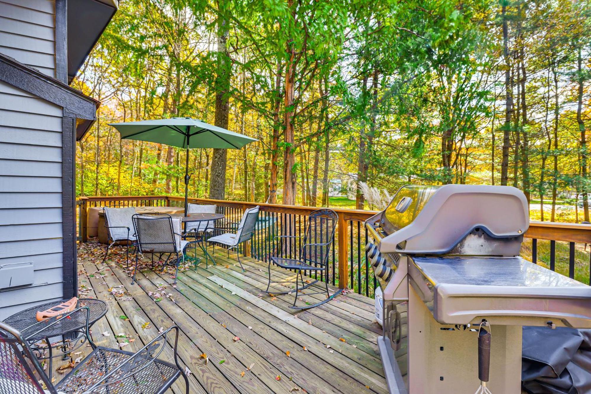 Quaint Jim Thorpe Cabin Retreat, Walk To Beach! מראה חיצוני תמונה