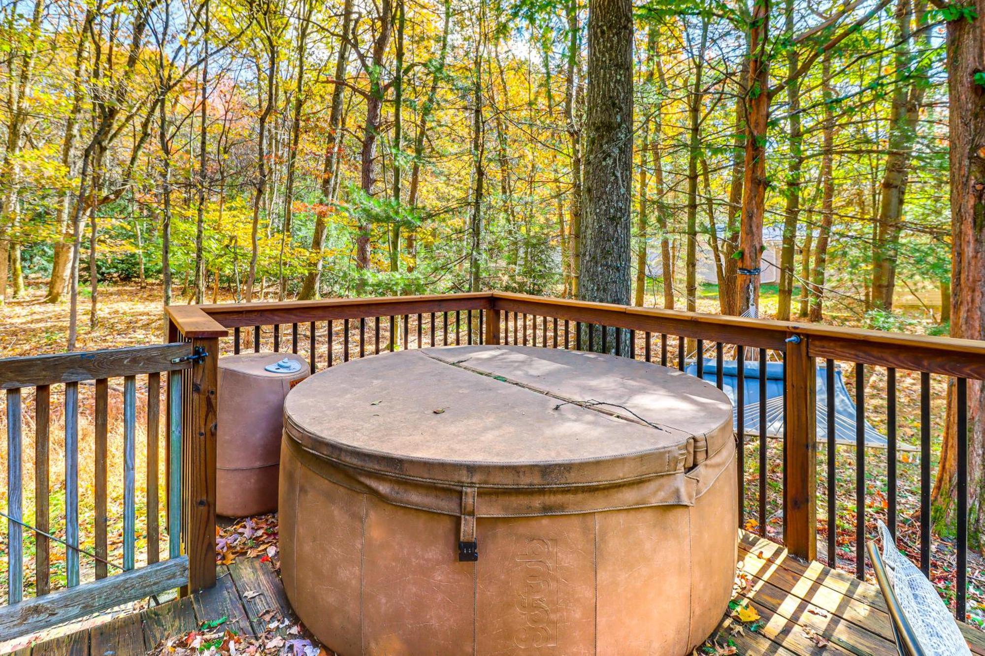 Quaint Jim Thorpe Cabin Retreat, Walk To Beach! מראה חיצוני תמונה